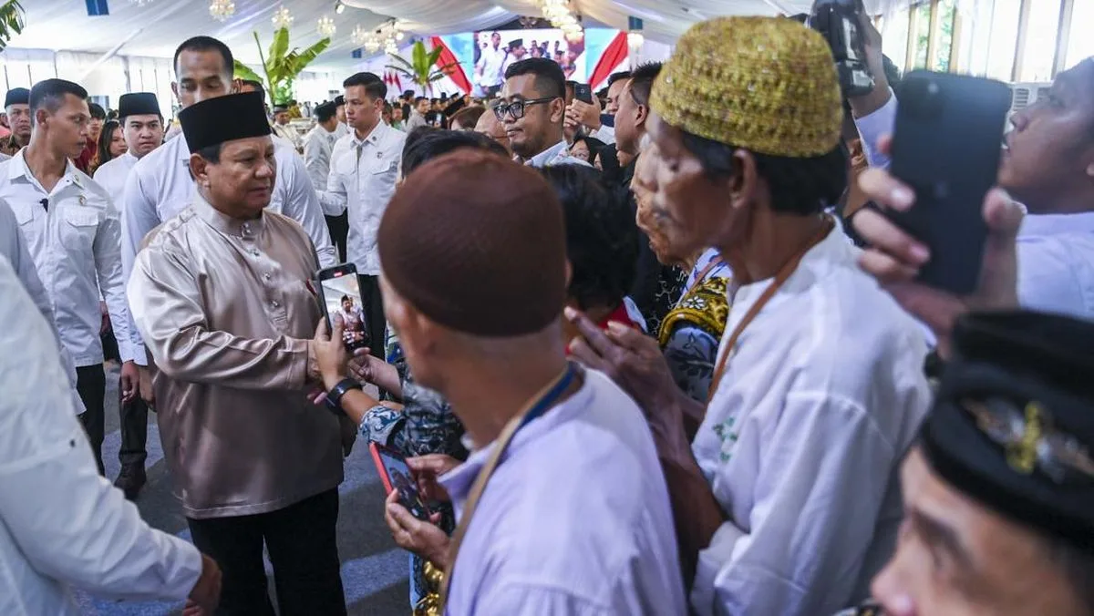 Cerita Joni Manurung Jalan Kaki Medan-Jakarta Lebaran ke Prabowo