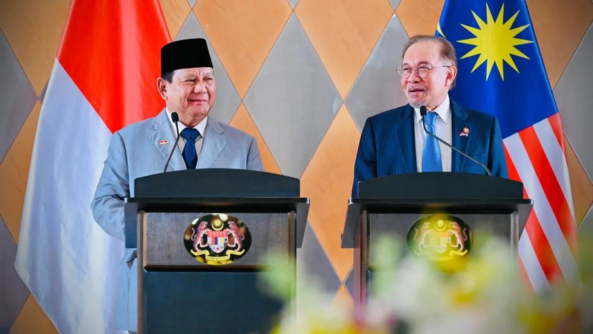 Prabowo dan PM Anwar Ibrahim Bahas Perang Tarif Trump